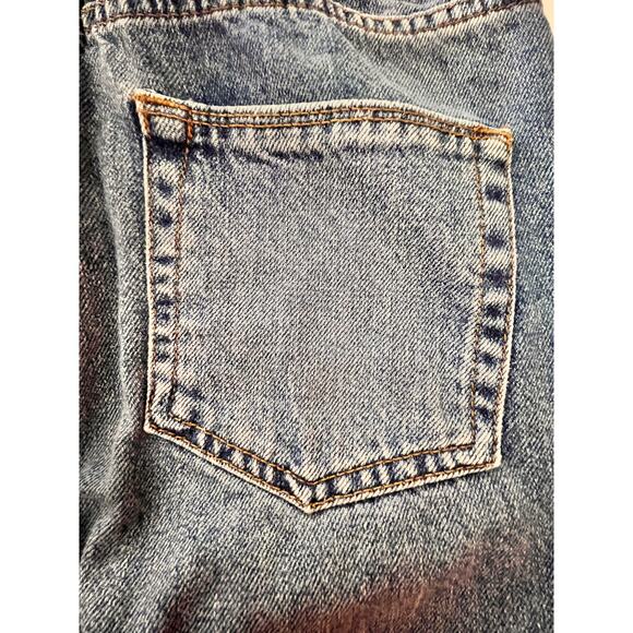 BDG Blue Mom Jeans High Waist Straight Leg Denim Size 25 - Picture 10 of 13